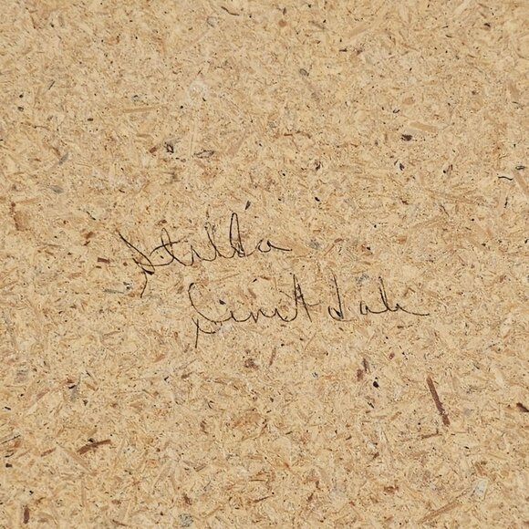 Stella Denetdale Sand Art On Board Sun & Chant God Native American Desi - Picture 5 of 9